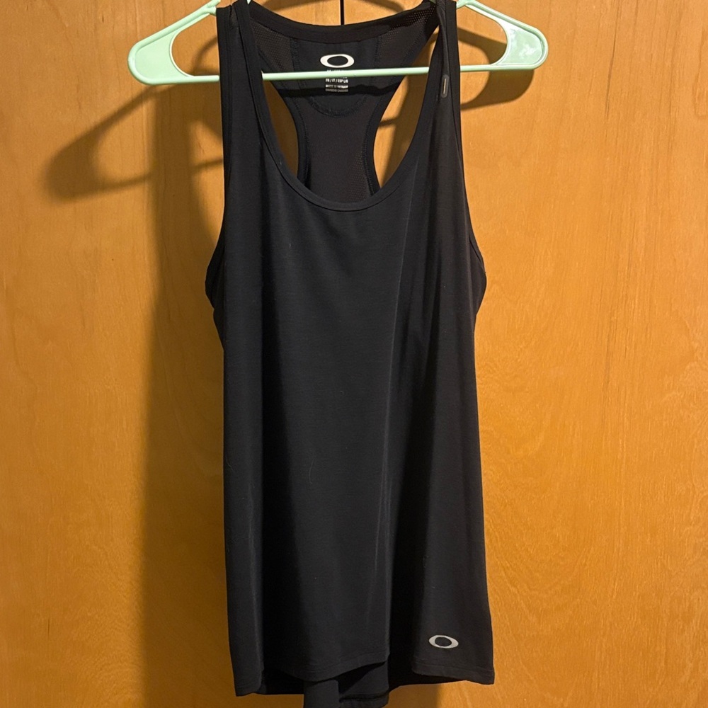 Oakley Women's Black Racerback Tank Top